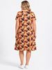 Picture of SUMMER DRESS IN SLIMMING A LINE